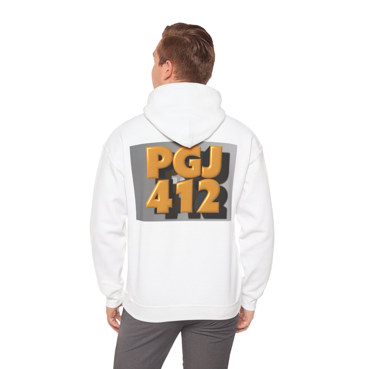 Custom Personalized Initialed Hooded Sweatshirt