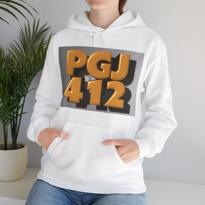 Custom Personalized Initialed Hooded Sweatshirt